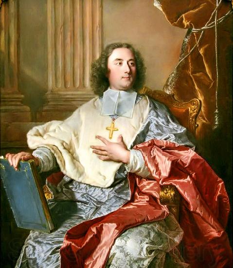 Hyacinthe Rigaud Archbishop of Cambrai France oil painting art